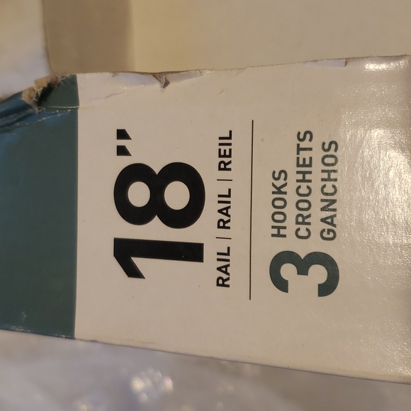 Pilltop Hook Rail in Vintage Black & Vintage Nickel - Picture 7 of 8